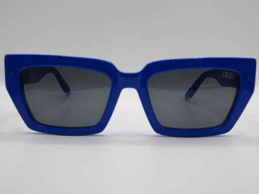 Dezi Switch Women's Blue Acetate Sunglasses