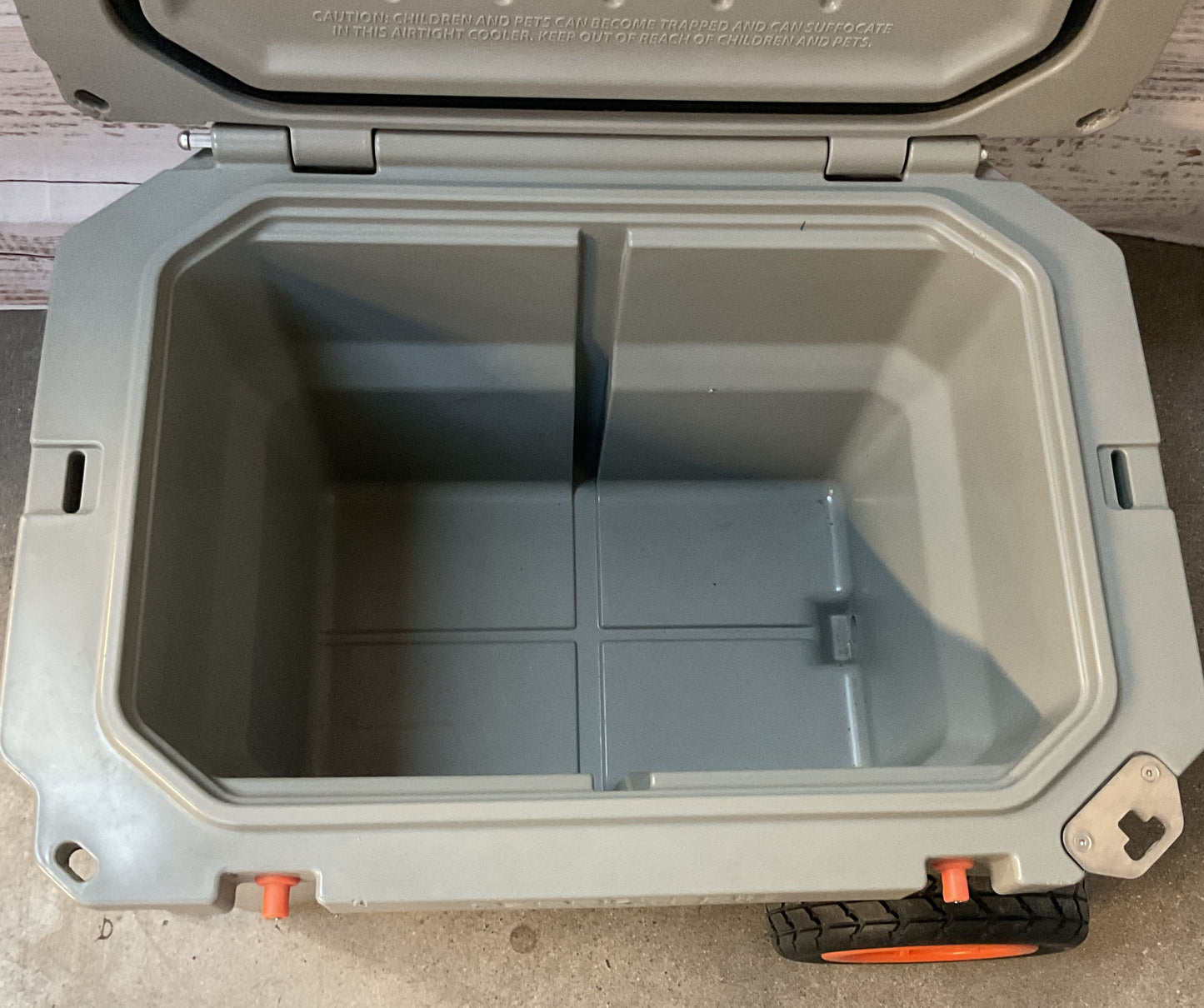 Ozark Trail 45QT High Performance Rolling Thermocooler Grey