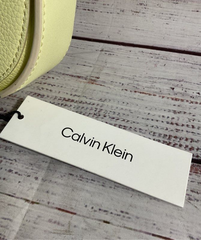 NWT Calvin Klein Endive Faux Leather Willow Crossbody Women's