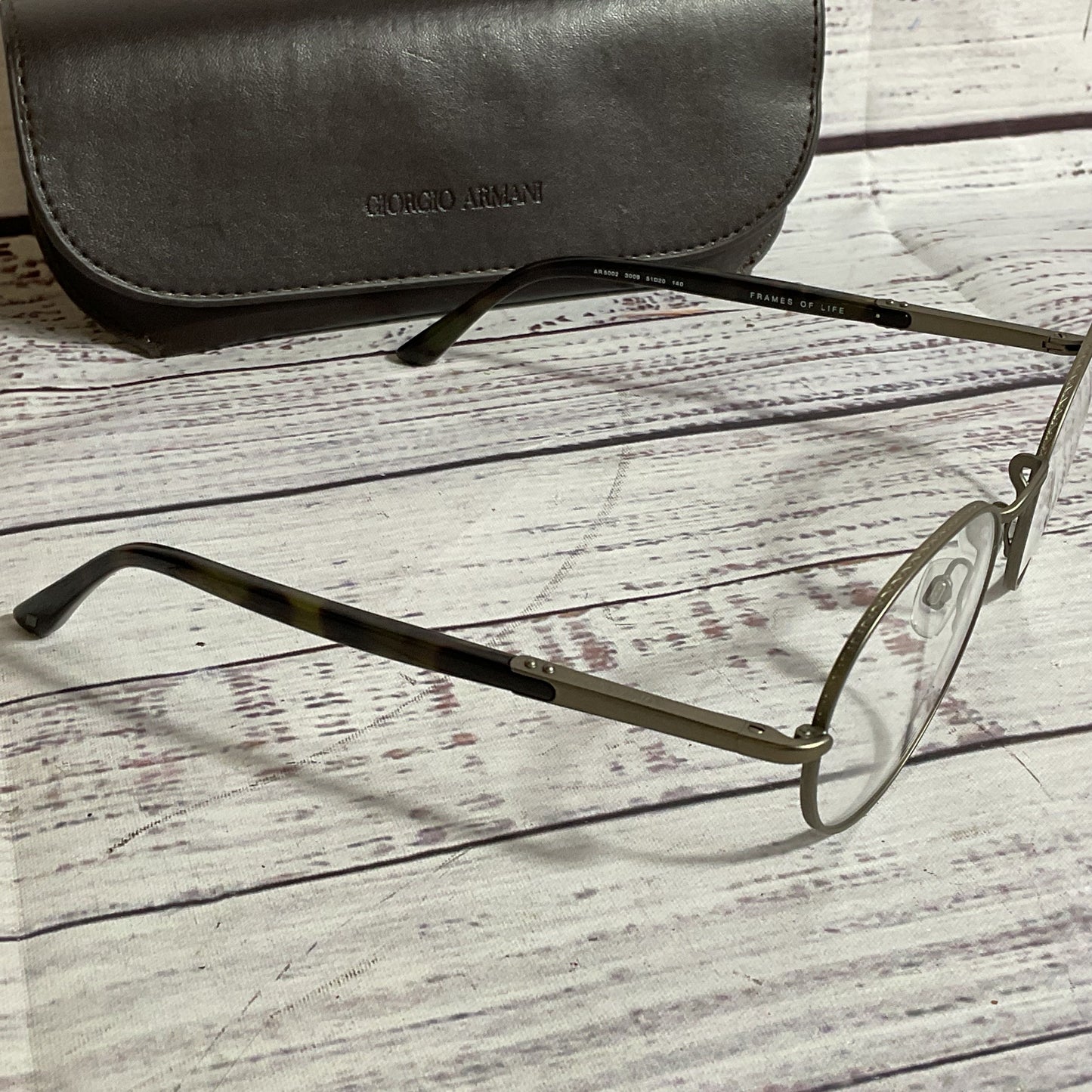 NWD GIORGIO ARMANI AR-5002 3009 Unisex Eyeglasses with Case- 51[ ]20 140