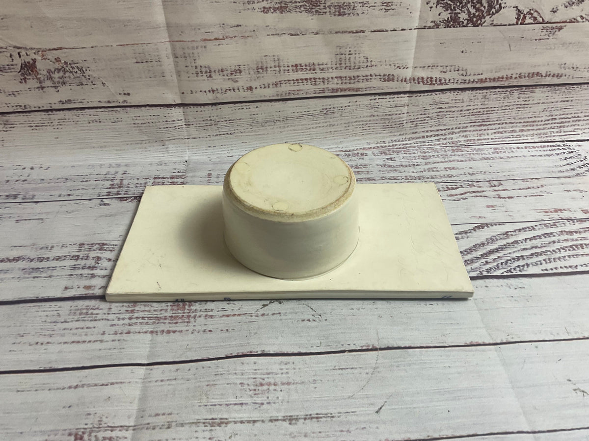 Benn & Gallagher Ceramic Flower Holder Dragonfly Tray Island