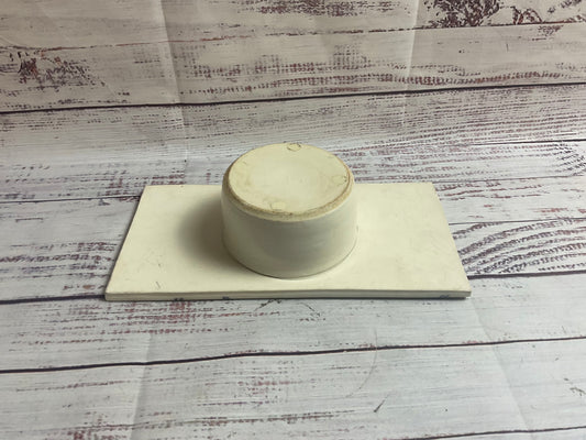 Benn & Gallagher Ceramic Flower Holder Dragonfly Tray Island
