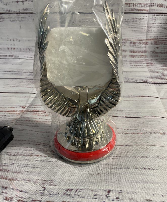 Harley Davidson Sportster Precision Pocket Watch & Eagle Stand By Franklin Mint