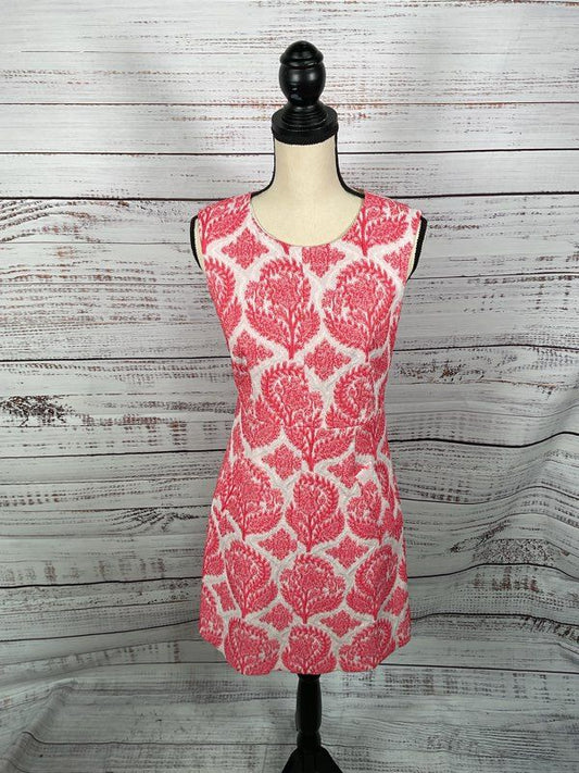 Diane Von Furstenberg Carpreena Floral Tulip Stamped Dress Size 6