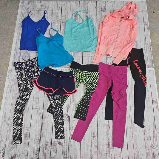 Lorna Jane Athletic Wear Bundle 9pcs