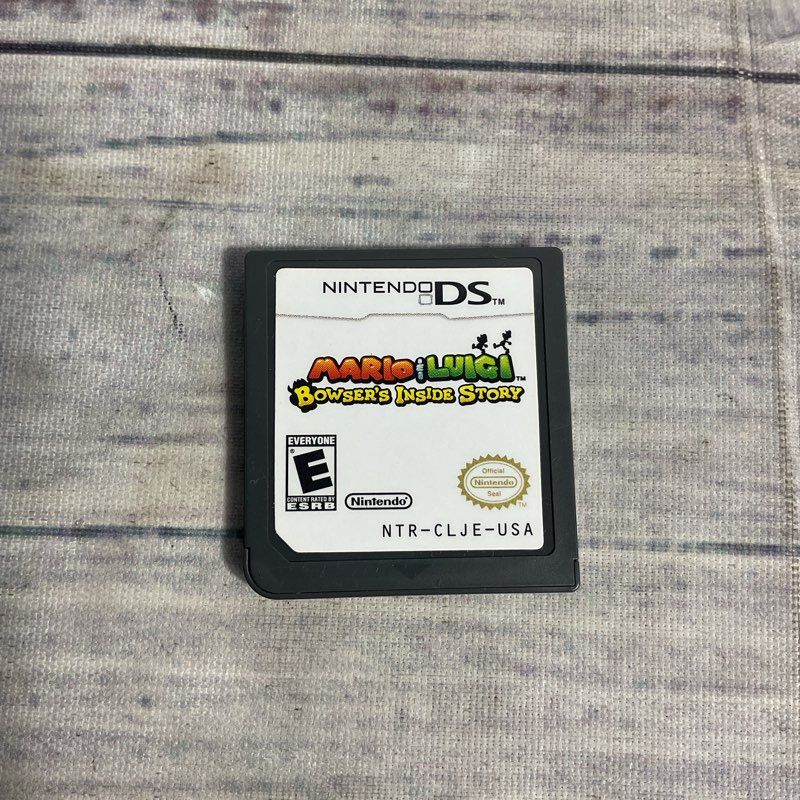Mario & Luigi Bowser's Inside Story Nintendo DS Game Cartridge