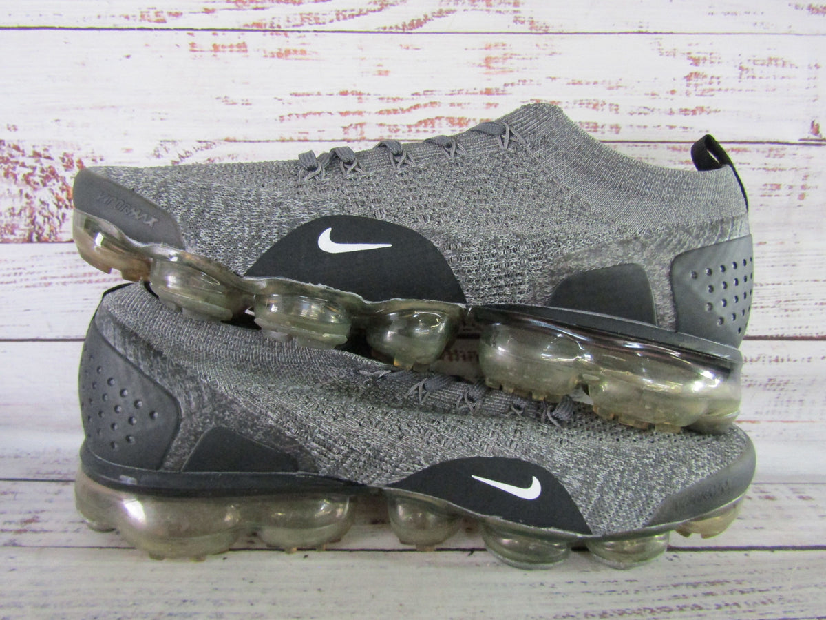 Nike Air Vapormax Flyknit 2 Wolf Grey Mens Gray Knit Sneakers Size 11 942842-002