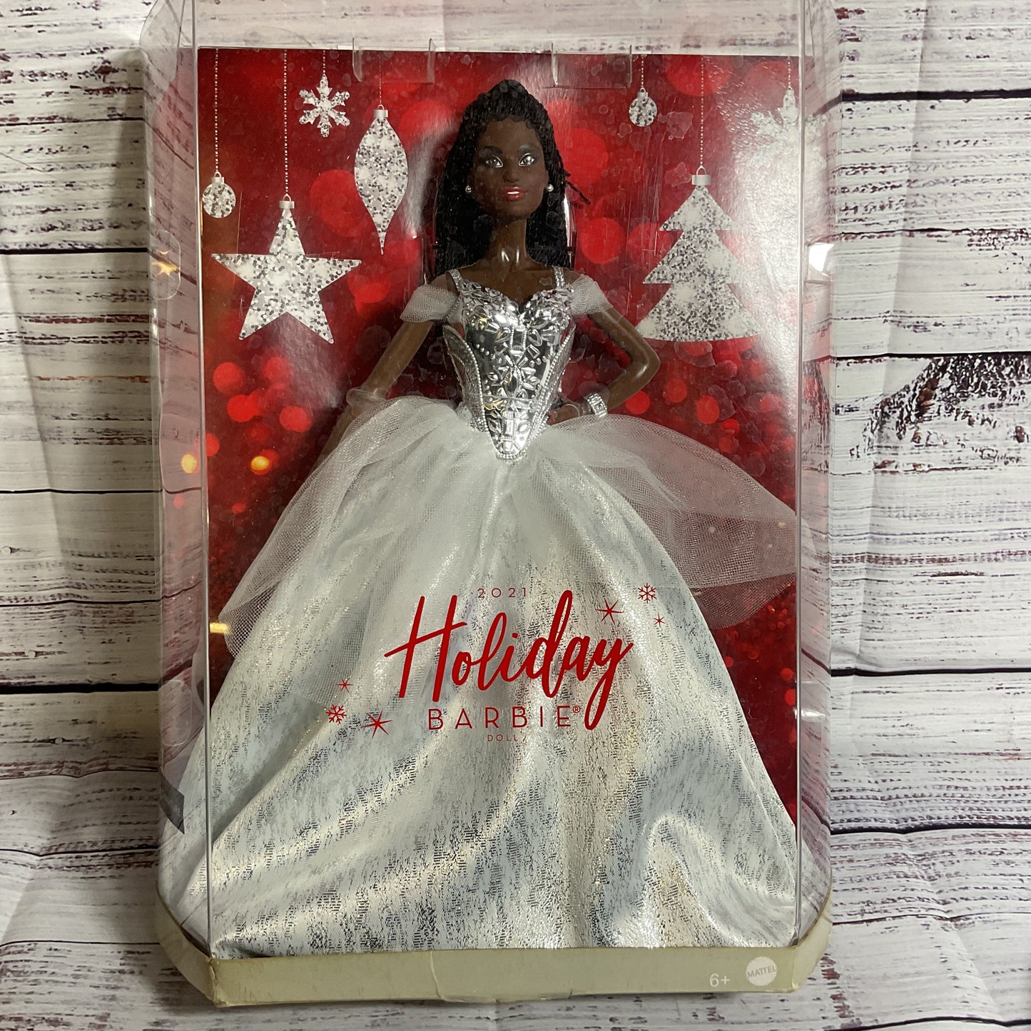 NEW UNOPEN Mattel BARBIE 2021 Holiday African Doll
