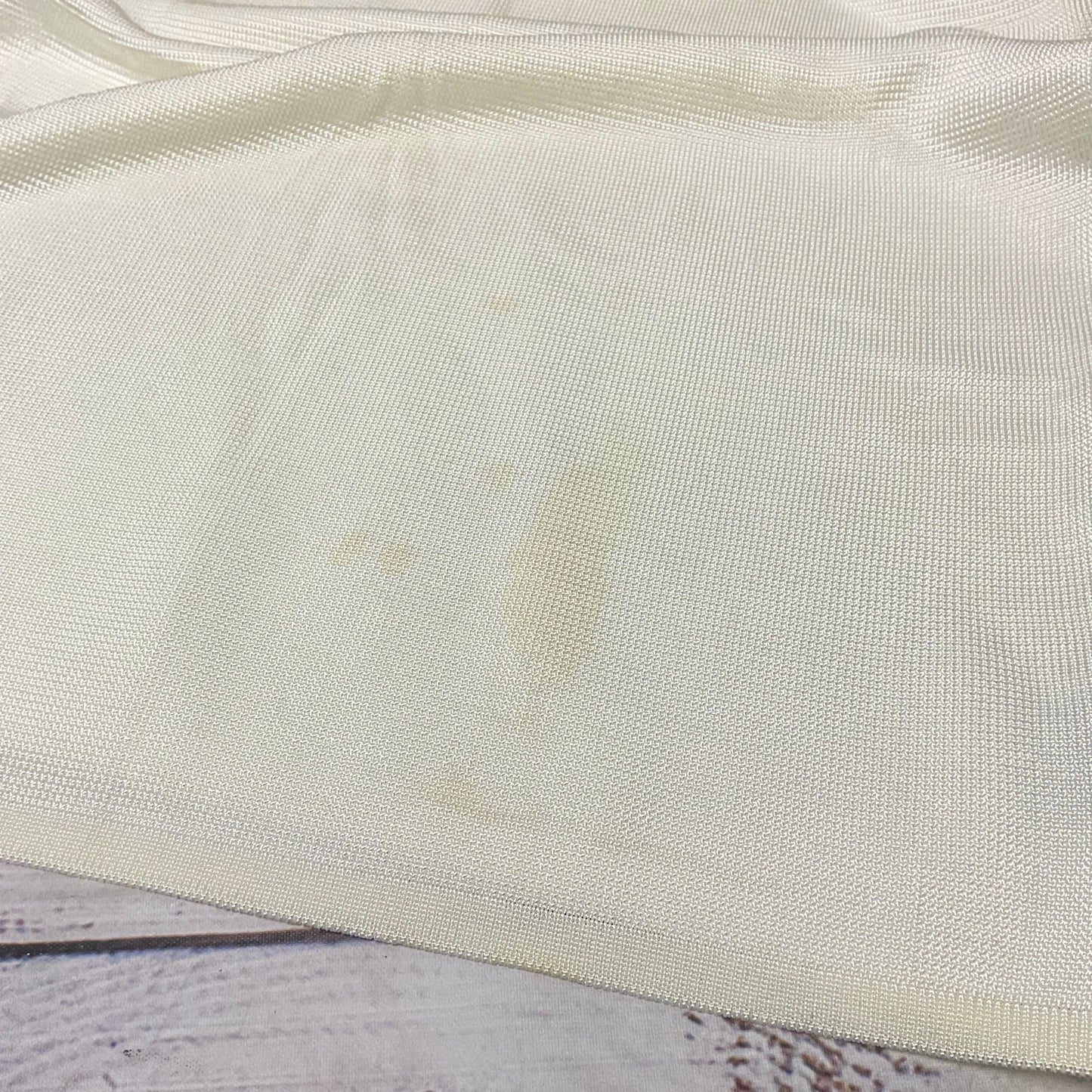 Ellen Tracy Linda Allard White Viscose Knit Shirt Top - Size M