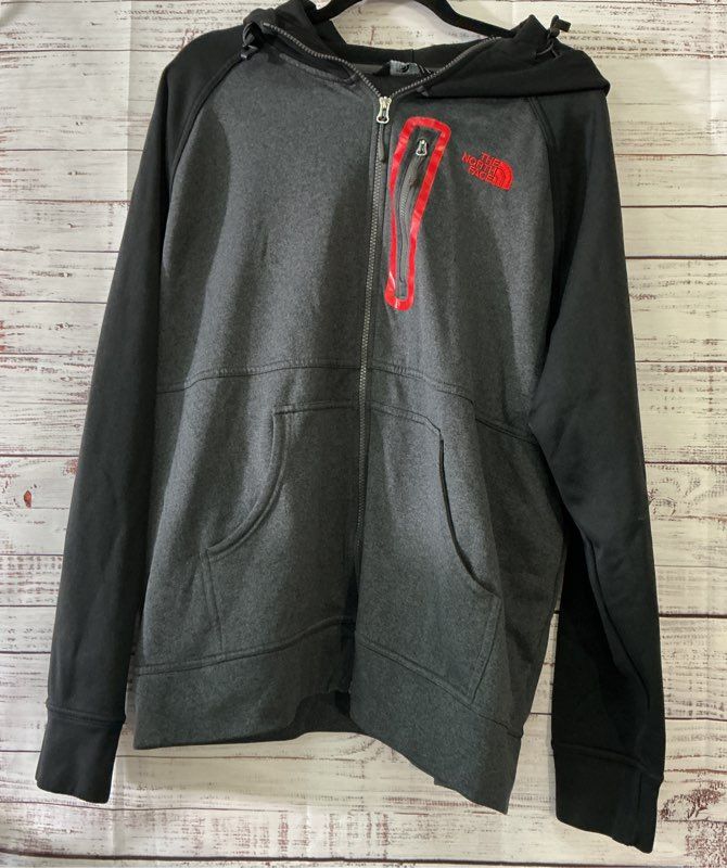 Men's The North Face Gray Zip Up Jacket Size XL