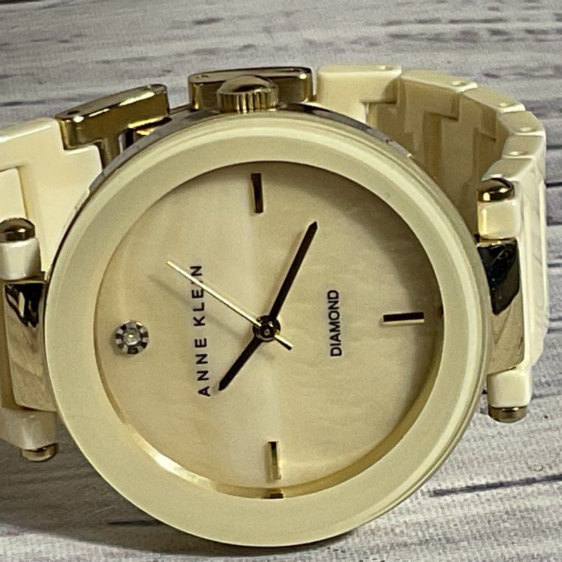 ANNE KLEIN Collection Diamond Women's Resin Watch