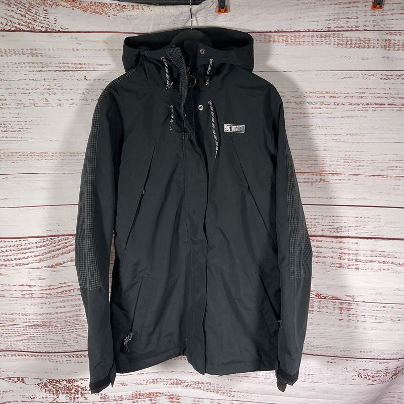 DC Shoe Co. Gemini 10K Black Parka Snow Jacket - Size L