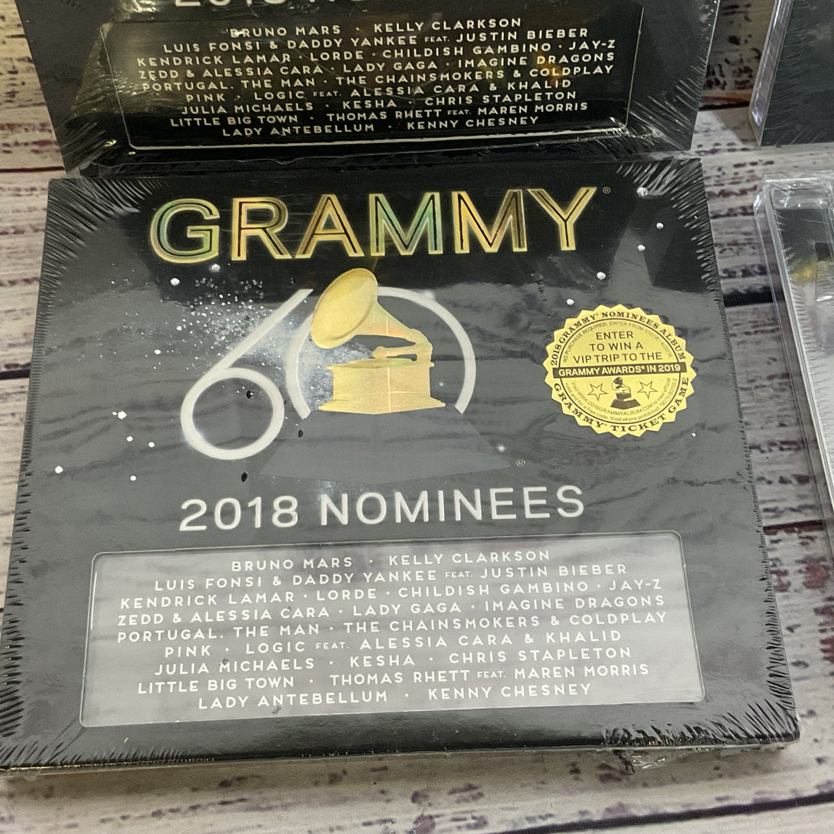 NEW SEALED 2008 & 2018 Grammy Nominees CD's