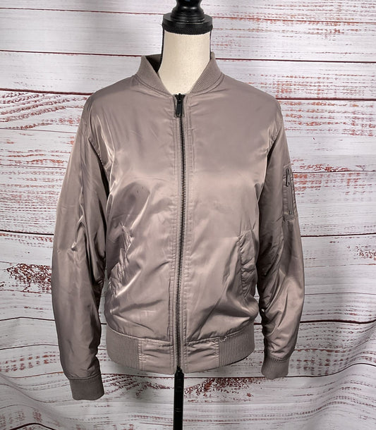 Kith Astor Iridescent Bomber Jacket Taupe S