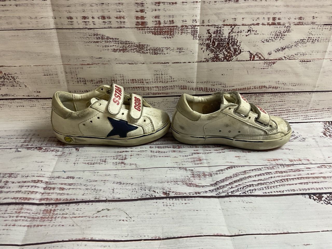 Golden Goose SStar White Sneaker Athletic Shoe Kid's 8.5