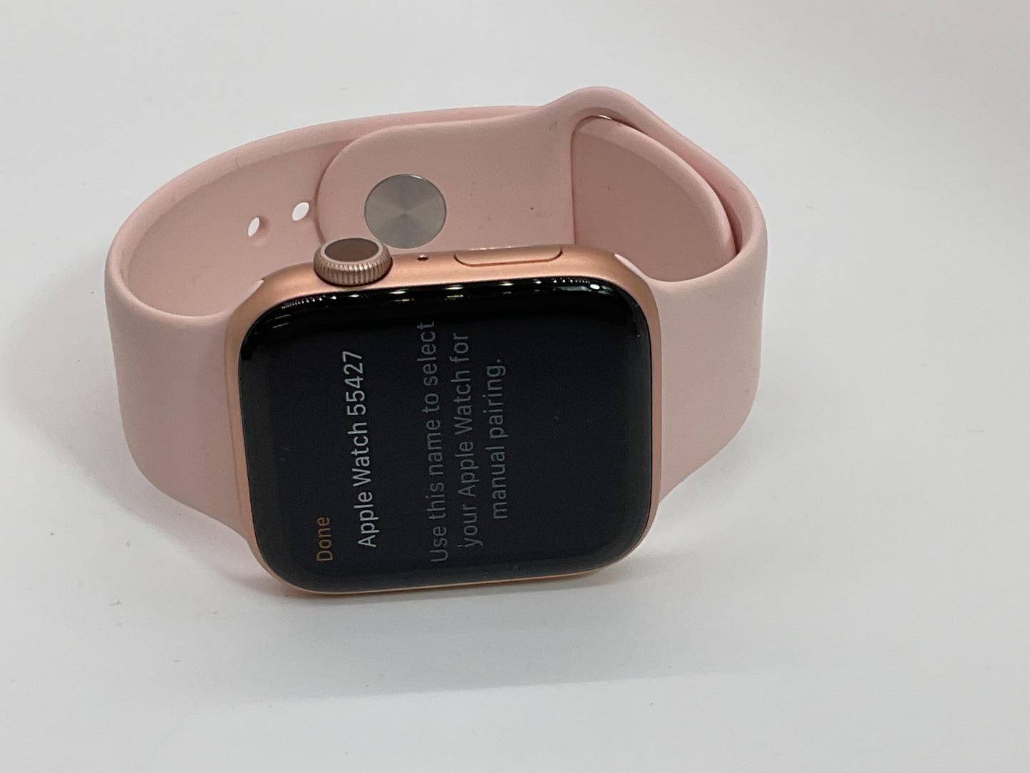 APPLE Series 5 44mm Rose Gold Smart Watch- FACTORY RESET