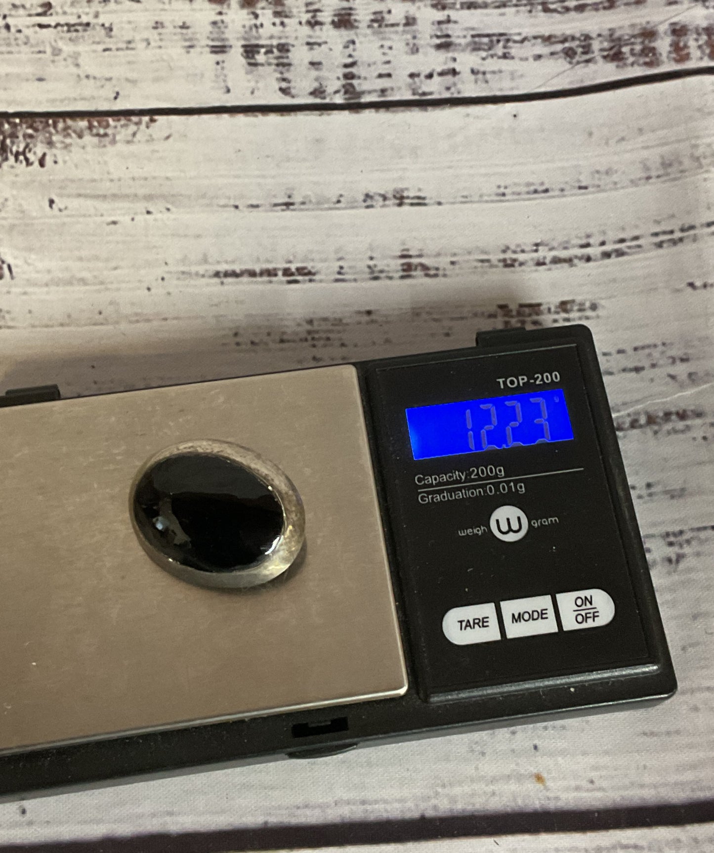 Unbranded Sterling Silver Vintage Brooch with Black Onyx