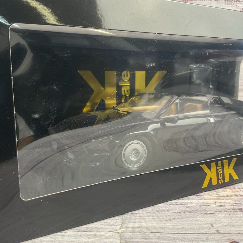 KK Scale Lamborghini Julpa 3500 Black Die Cast 1/8th Rocky Car Model Collectible