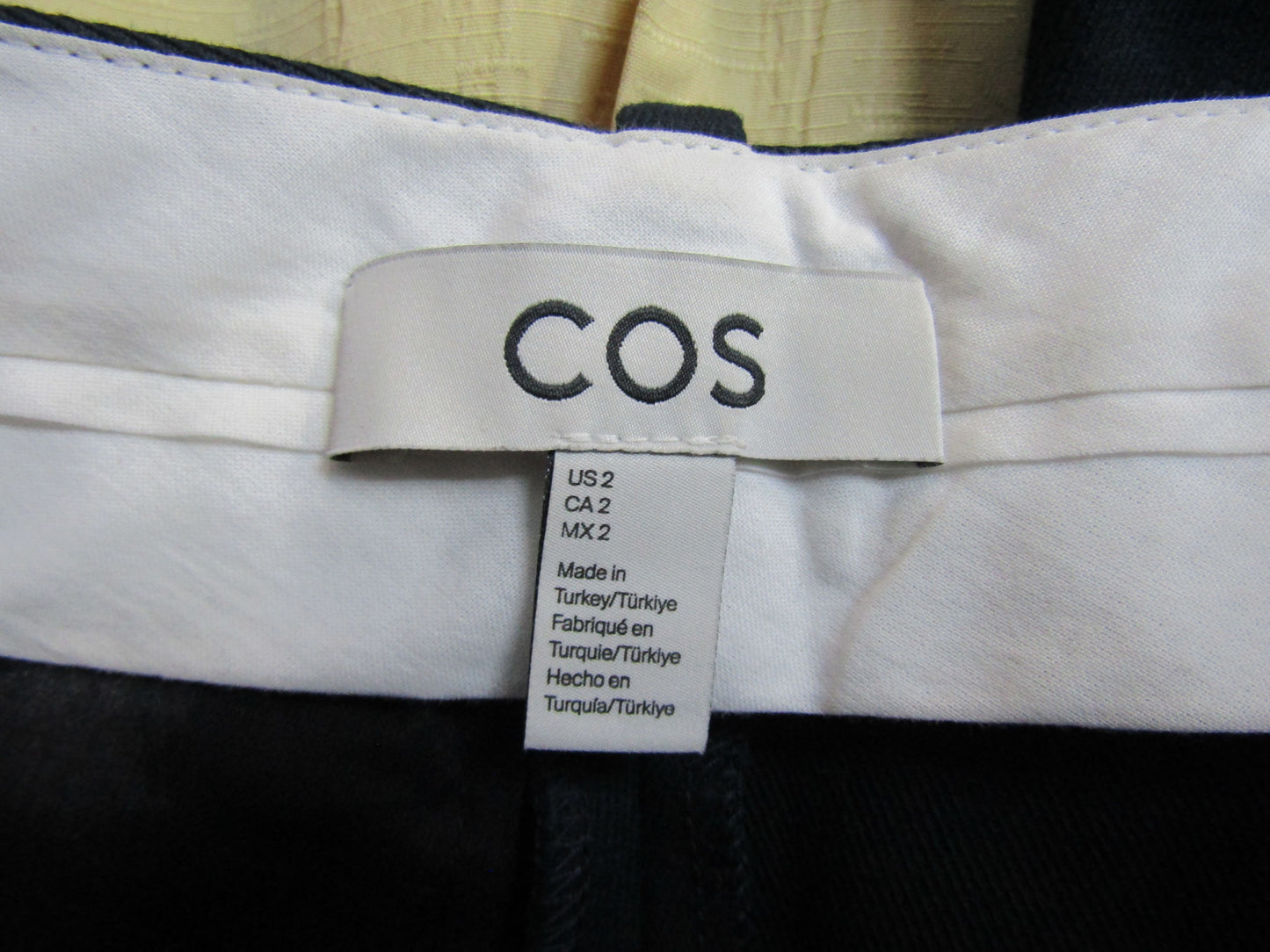 COS Women's Blue Trouser Dress Pants Size 2