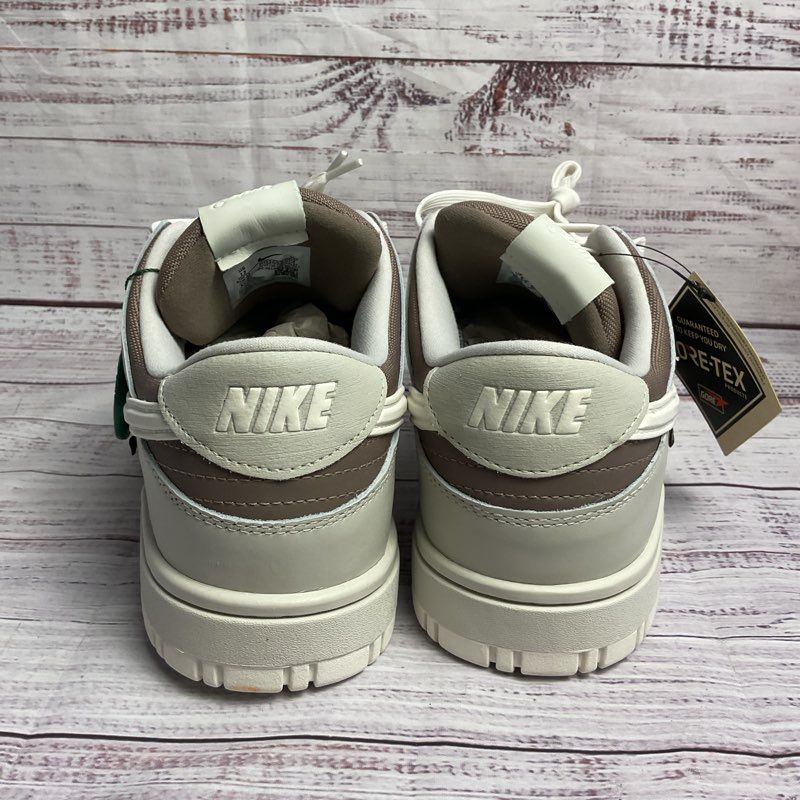 NWT Nike Dunk Low GTX Gore-tex Low Light Gray & Brown Sneaker Men's Size 12