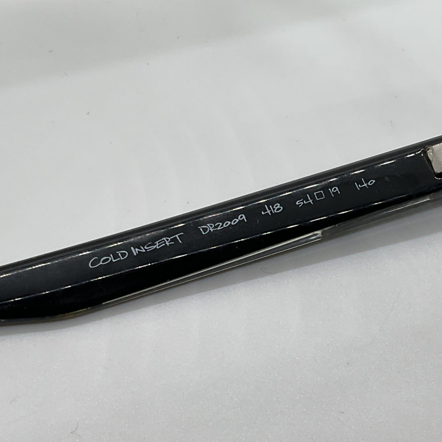 DRAGON DR2009 Cold Insert Clear Blue Eyeglasses- 54[ ]19 140 (FRAMES ONLY)