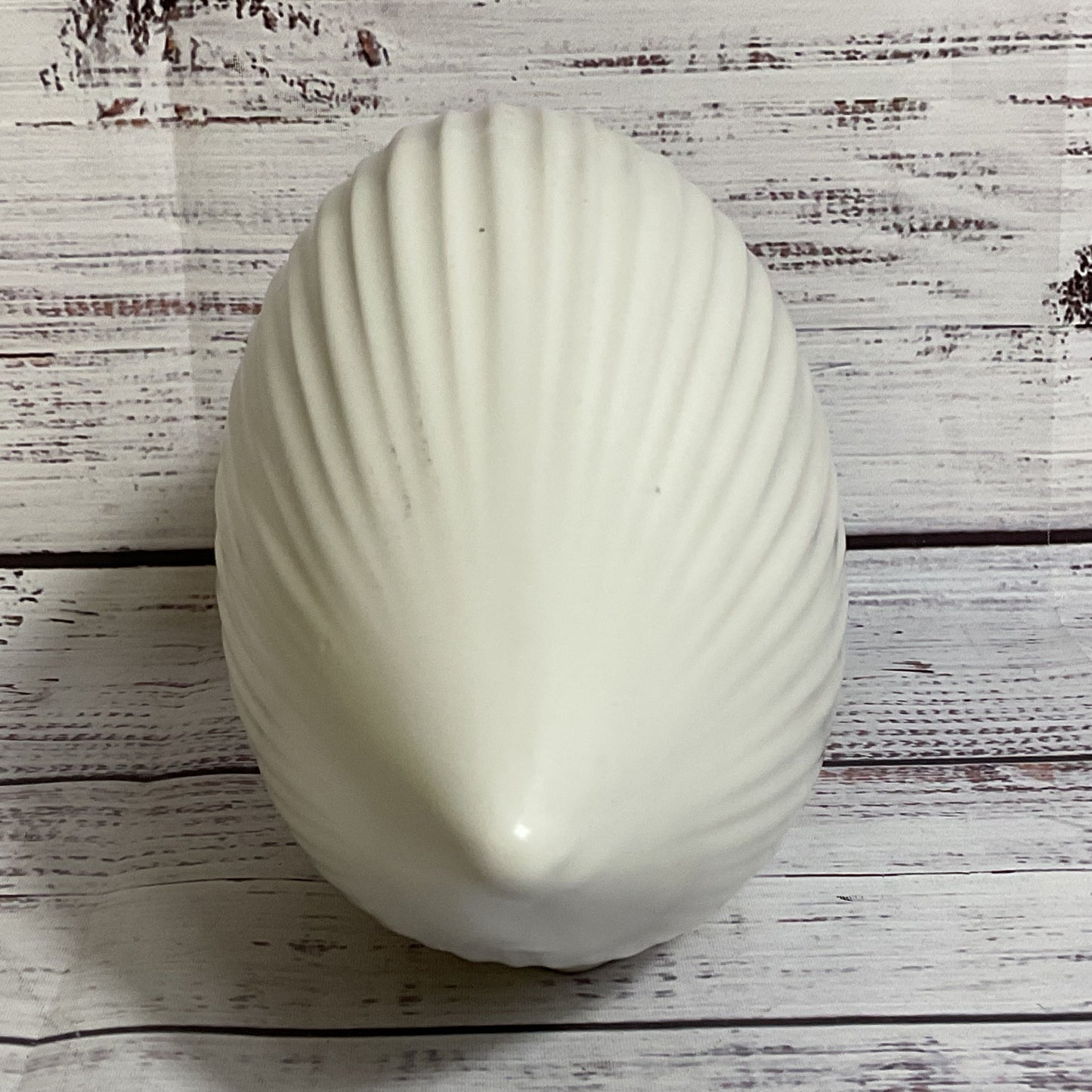 JONATHAN ADLER Puffer Blow Fish White Menagerie Series Sculpture 9.25"