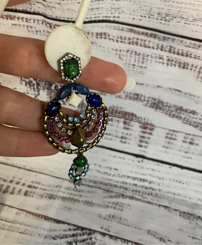 Stella & Dot Vintage Drop Earrings