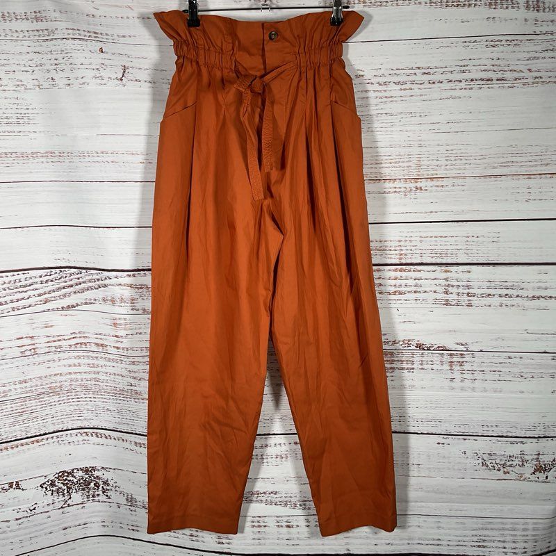 NWT VANESSA BRUNO Paris Women's High Waist Casimir Pantalon Pants- SZ 34/ 0 US