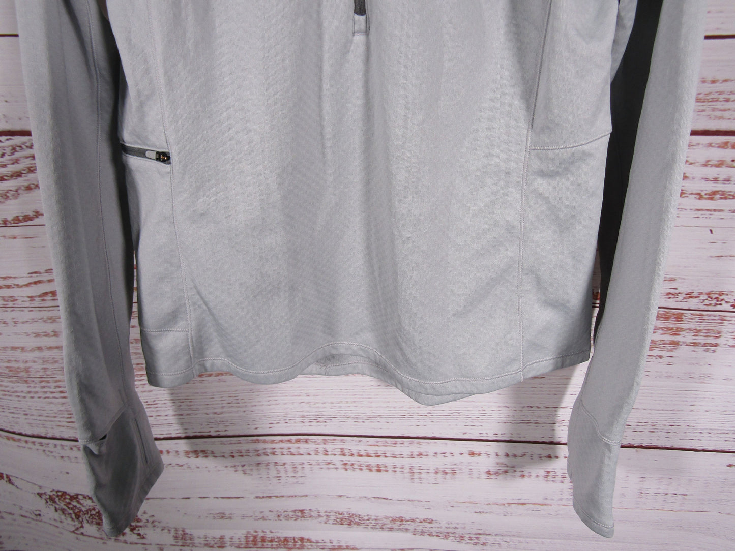 The North Face Winter Warm Pro 1/4 Zip Sweater Gray Size L