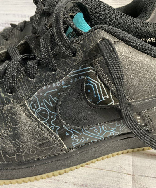Nike Air Force 1 DN1434-001 Space Jam 'Computer Chip' Sneakers Size 7Y