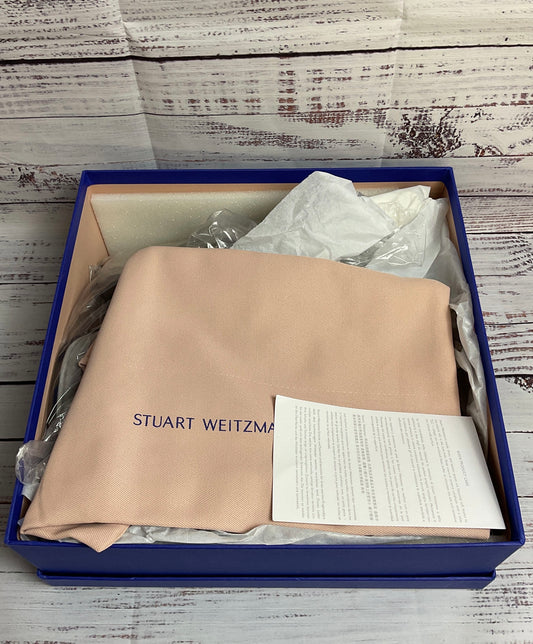 NEW IN BOX Stuart Weitzman Harper Bootie Grey Ankle Boot Women 8 w/ Duster Bag