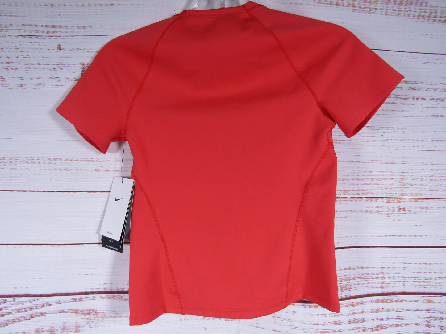 Nike Universal Women's Light Crimson Dri-Fit Short Sleeve Top Size S IO1271-696