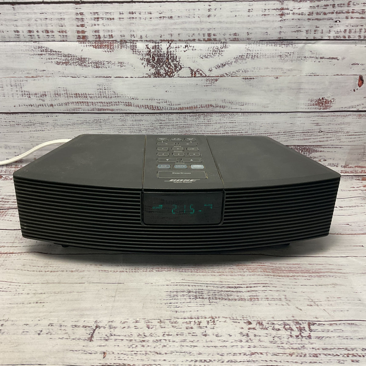 Bose Wave Radio AWR1G1 Black Clock Radio Tested Working. No Power Cord