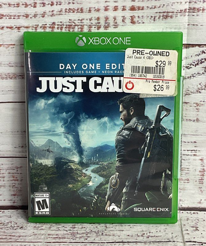 XBox One Lot of 2 Call of Duty WWII Just Cause Video Games