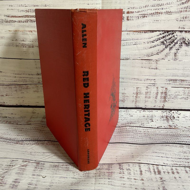 FIRST EDITION 1946 Red Heritage by MERRITT PARMELEE ALLEN Hardcover Book