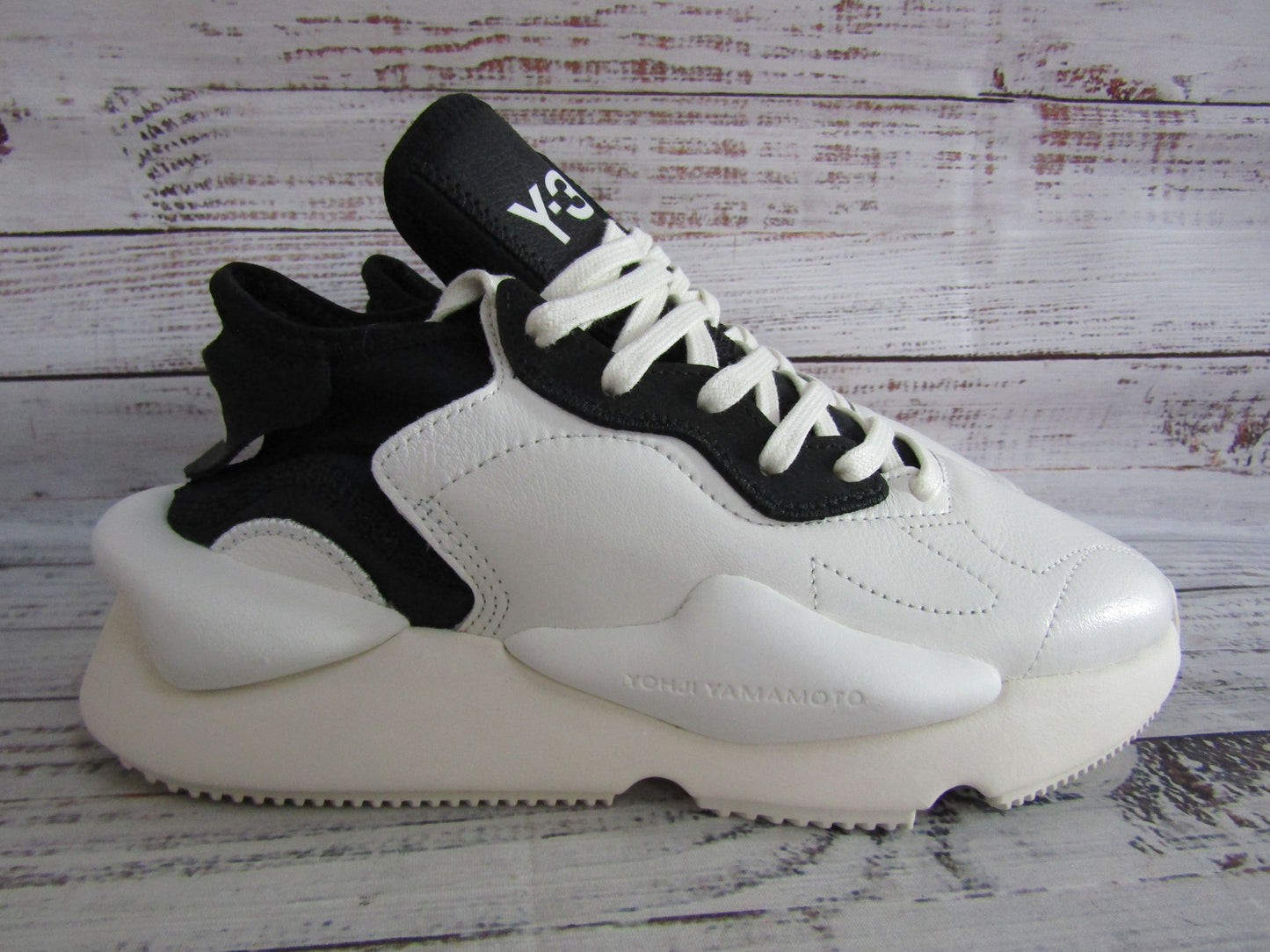 Adidas x Yohji Yamamoto Y-3 Kaiwa Women's White Sneakers Size 5 FZ4326