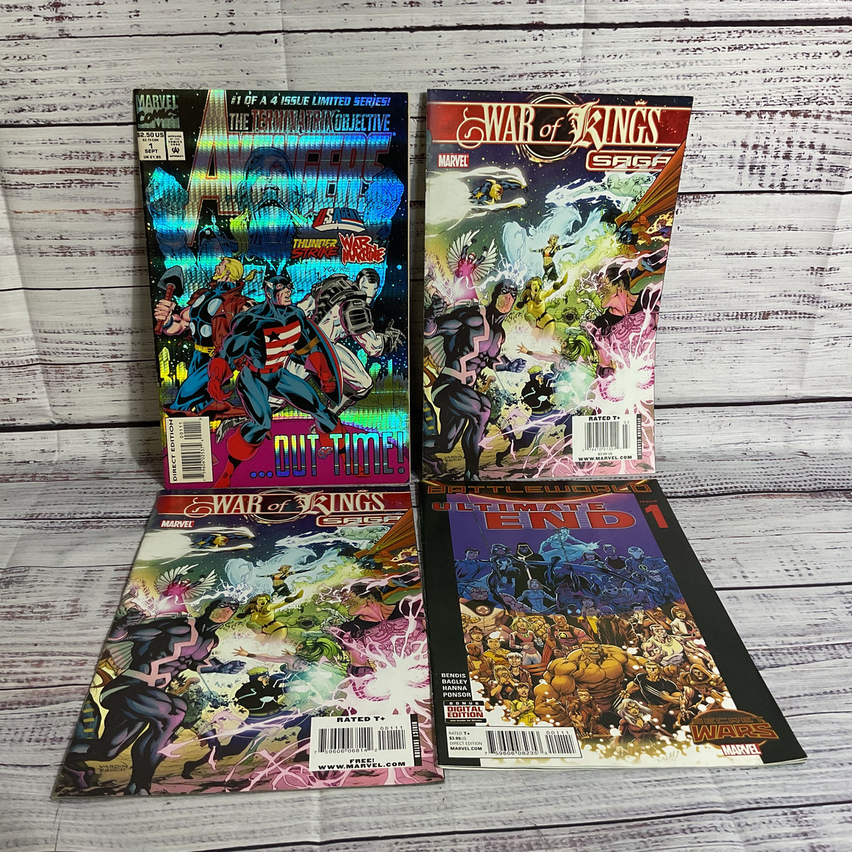 Mixed Lot of 4 MARVEL Comic Magazines