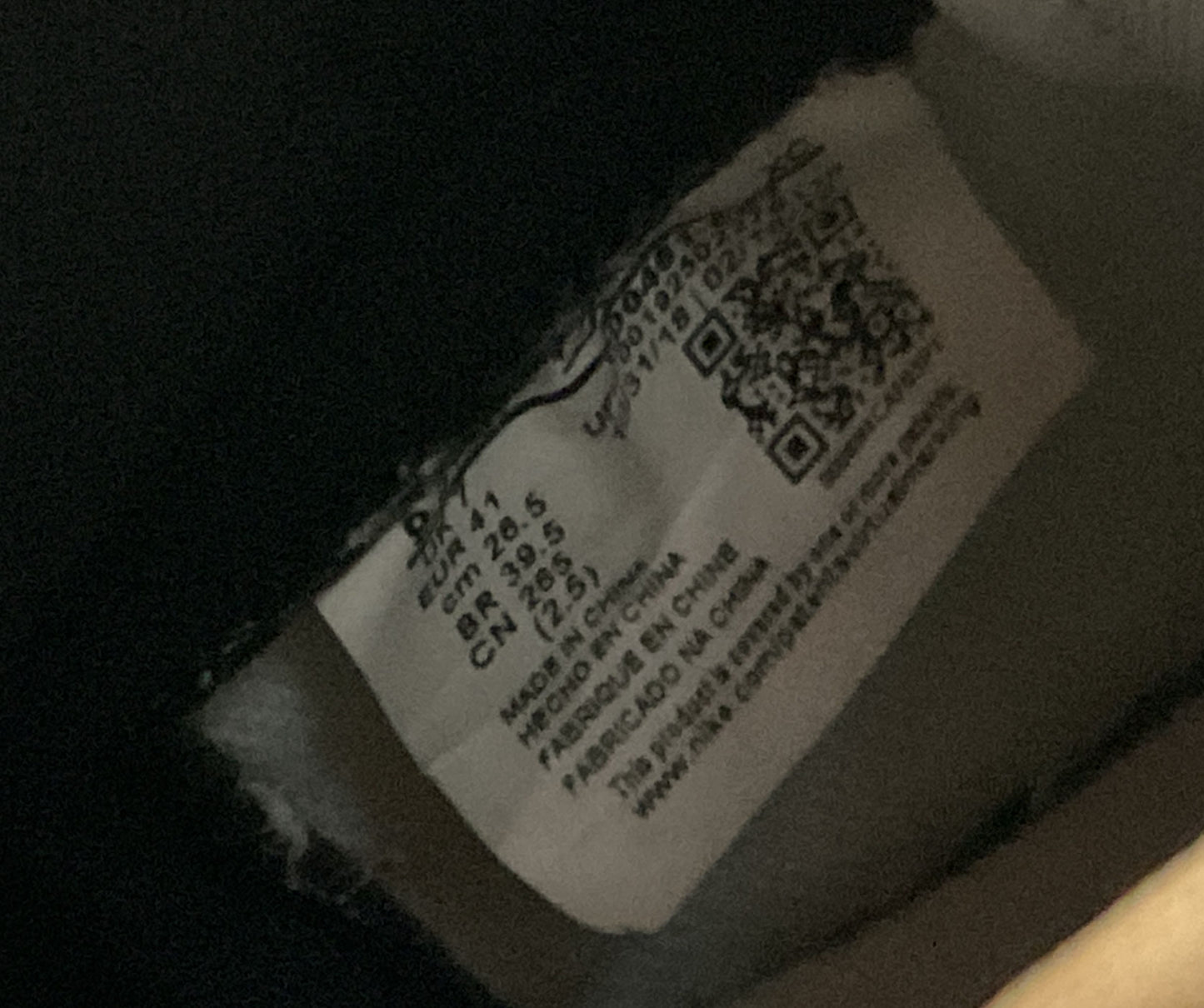 Nike Air Jordan 1 Retro OG High Twist Sneakers Black White 9.5