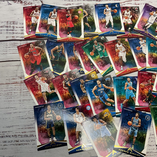 Panini 2017-18 Ascension Basket Ball Card Lot Of 30