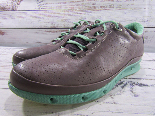 Ecco Cool Pro Women's Purple Leather Gore-Tex Waterproof Golf Shoes Size 6