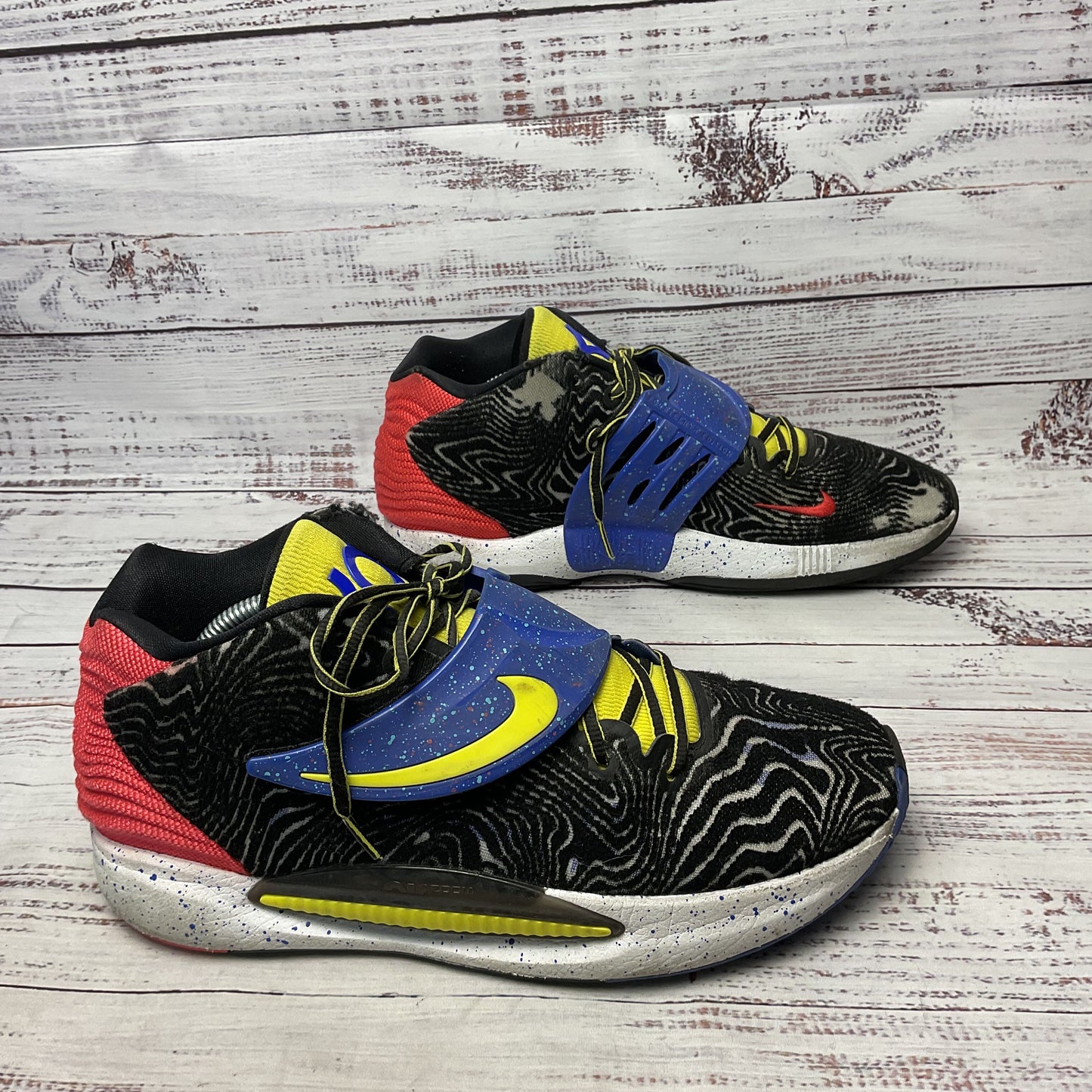 Nike KD14 'Pop Art' CW3935-004 Multicolor Athletic Sneaker Shoe Men 11