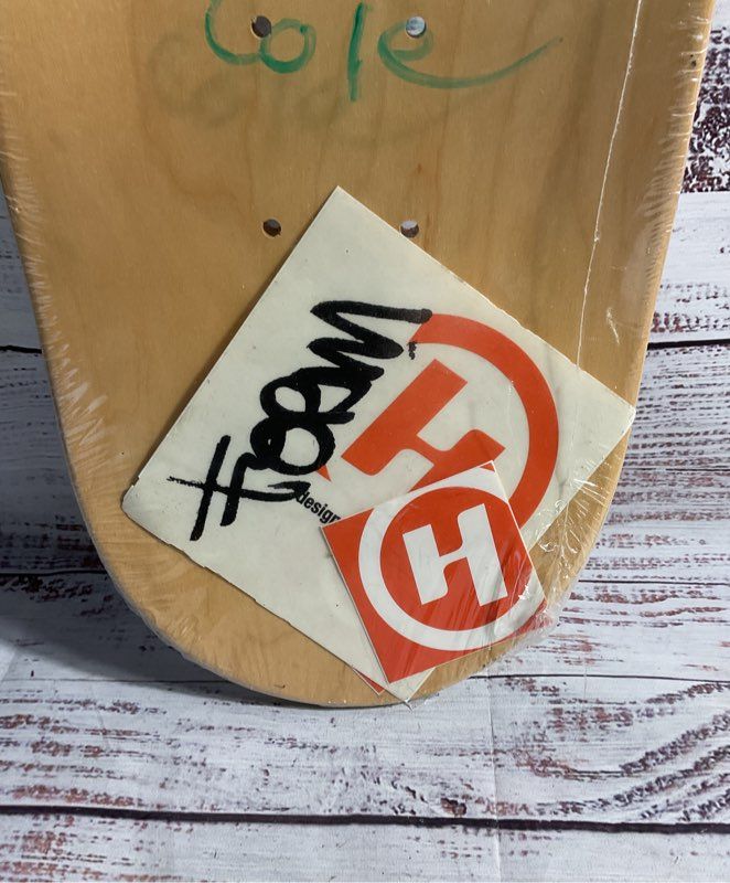 NEW Hydraulx Design + Visual Effects Wooden Deck Skateboard