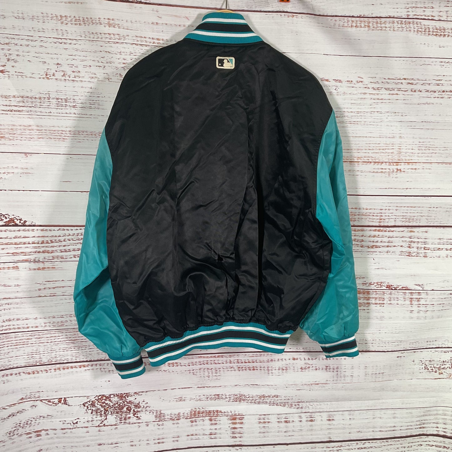 Vintage Starter Black Blue Seattle Mariners Jacket 1990s - Size XL As-Is