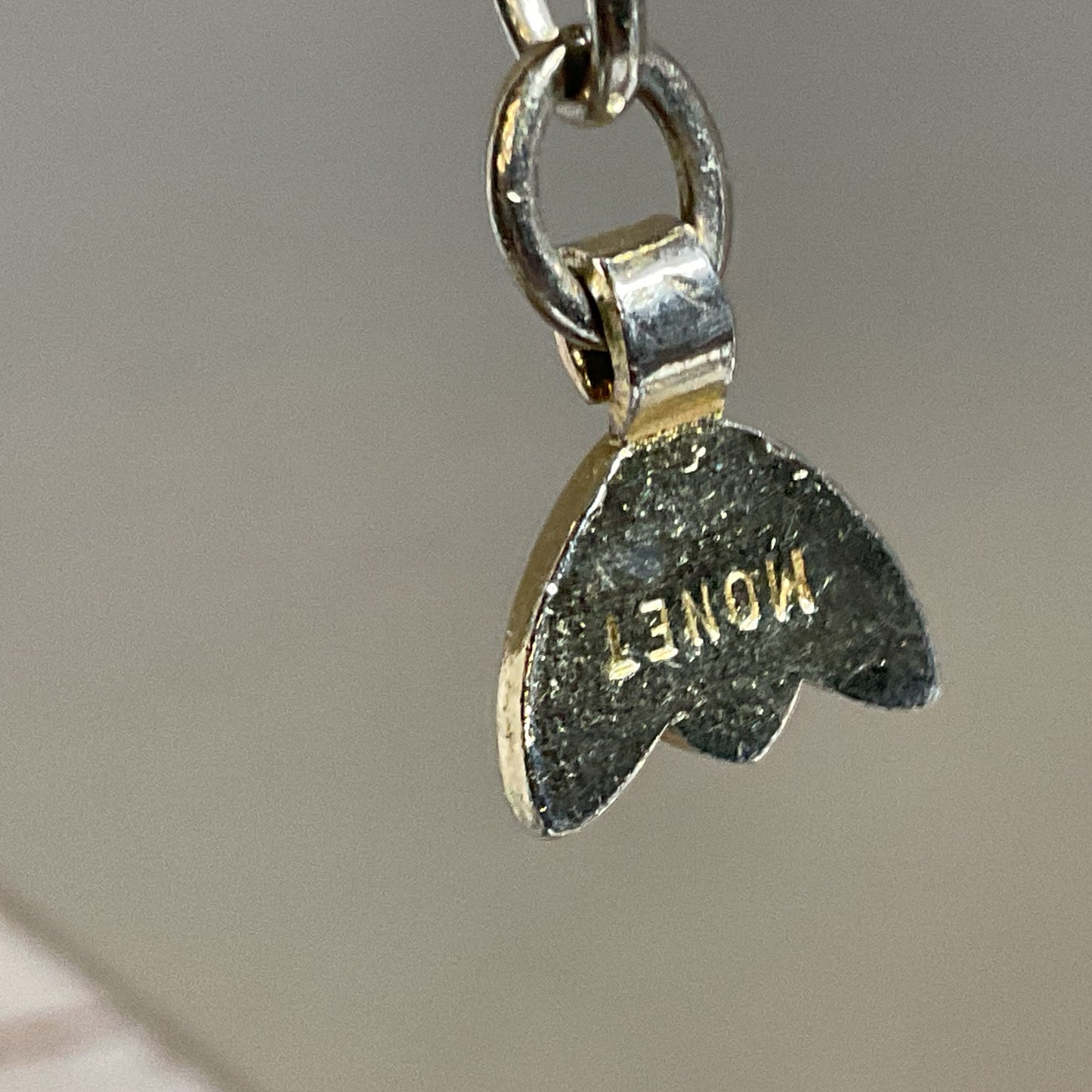 MONET Light Gold Tone Fleur Choker Chain 16" Necklace