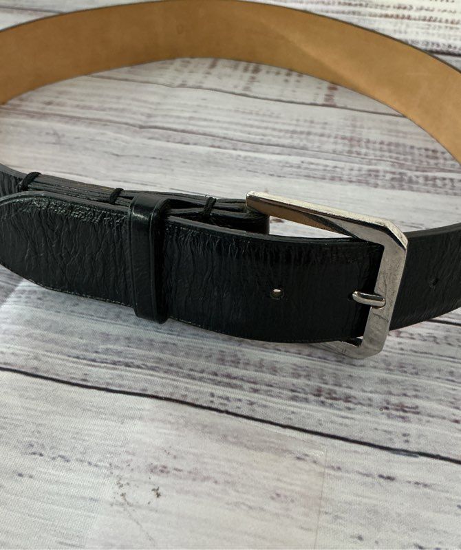 Women's Marc Jacobs Black Leather Belt Size 0