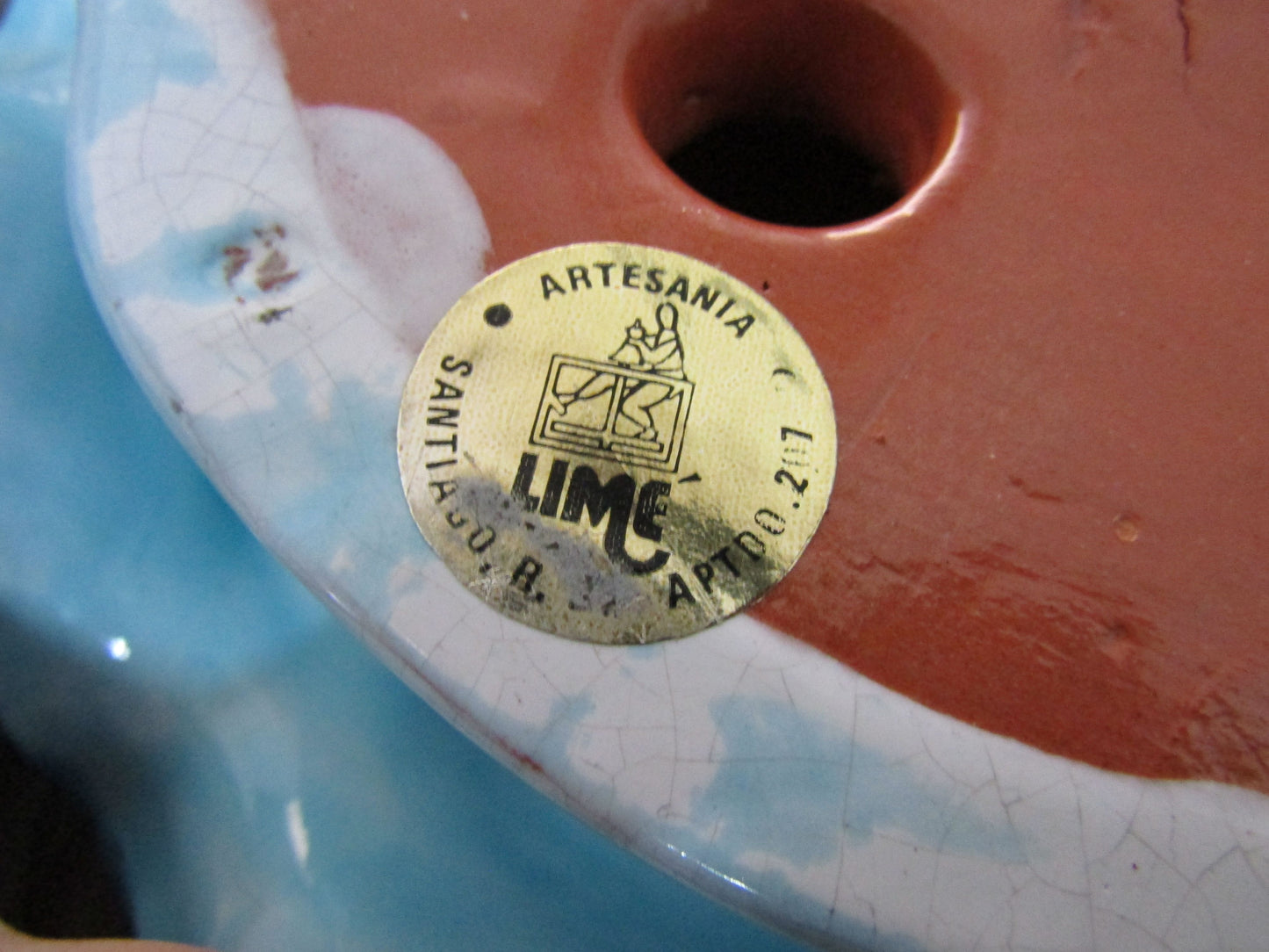 Faceless Flower Girl Sculpture by Liliana Mera Lime Made in Dominican Republic