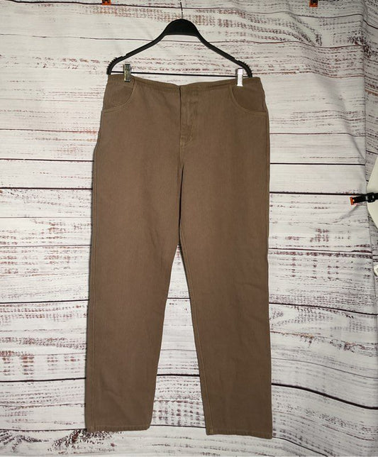 NWT Women's Christopher Esber Brown Pants Size 14