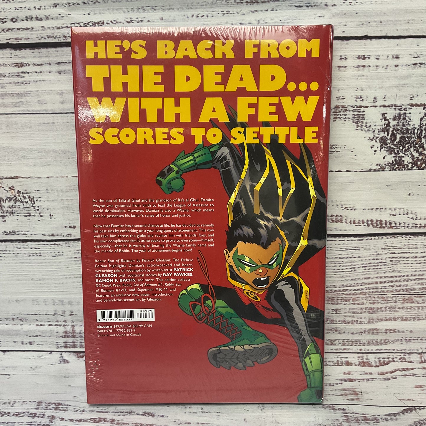 DC Comics Robin: Son Of Batman Deluxe Edition Hardcover Sealed New