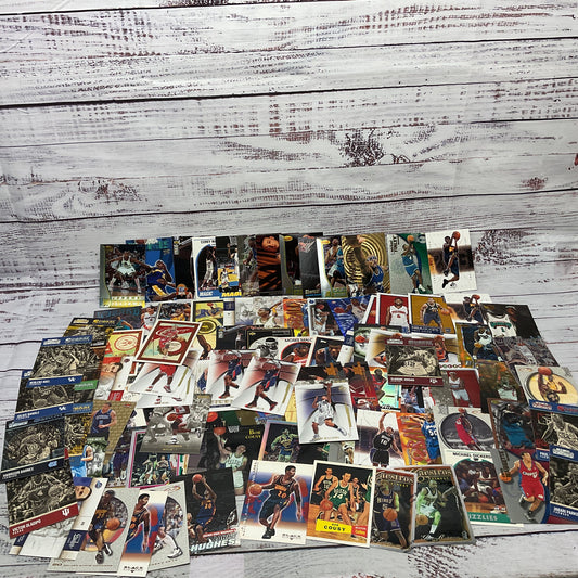 Panini Tops Upperdeck Fleer Basketball Metallic Holographic Rookie Card Lot 100