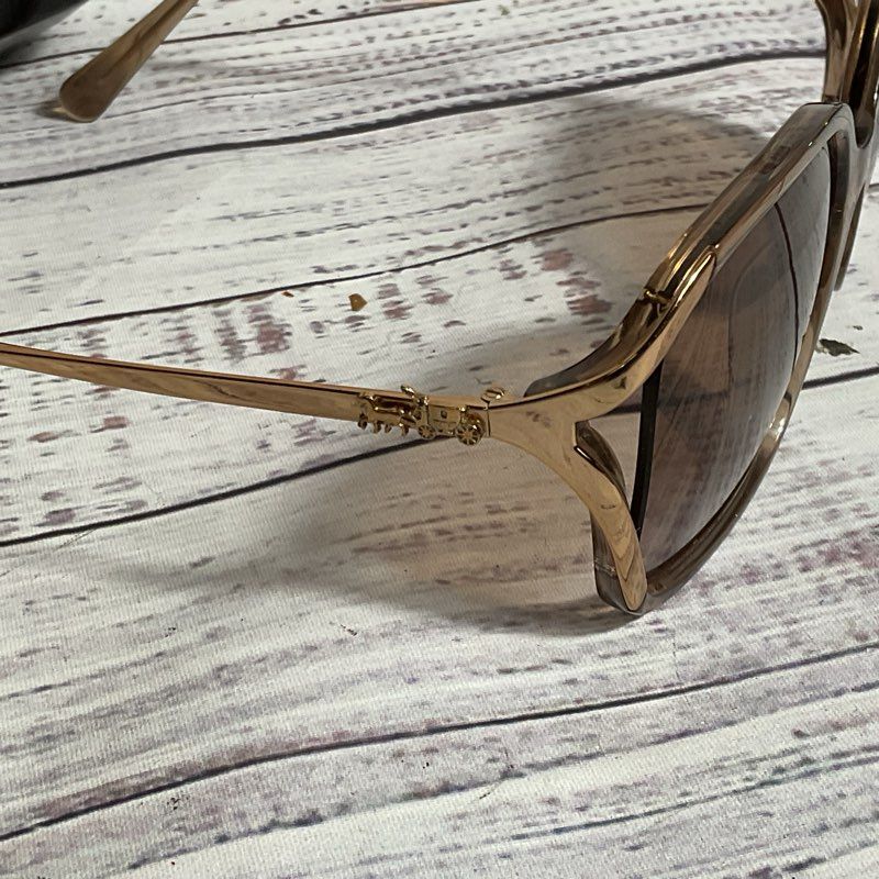 COACH HC8280U Women's Clear Brown Sunglasses with Case- 57[ ]17 140